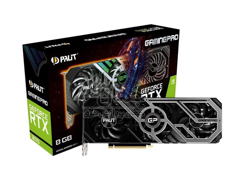 کارت گرافیک پلیت Palit RTX 3070 Gaming Pro 8GB